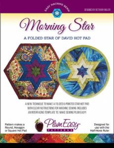 PlumEasy Morning Star/A Folded Star of David Hot Pad