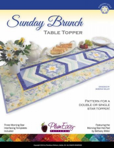 PlumEasy Sunday Brunch Table Topper Pattern