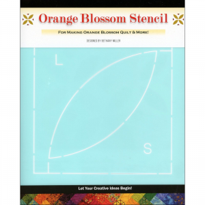 PlumEasy Patterns Orange Blossom Quilt Stencil